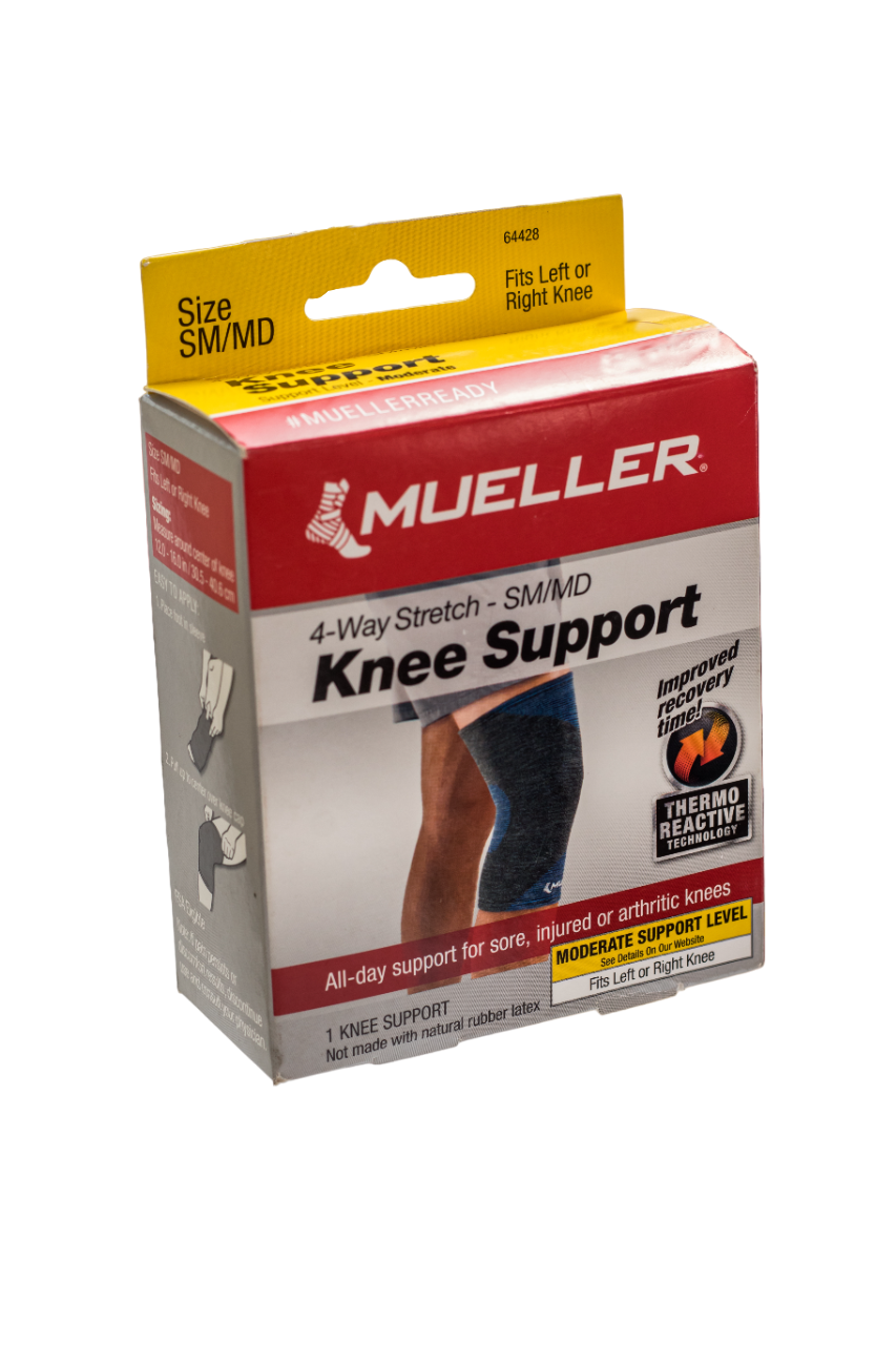 4-Way Stretch Knee Support Packaged