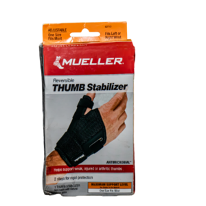 Reversible thumb stabilizer 2 Stay