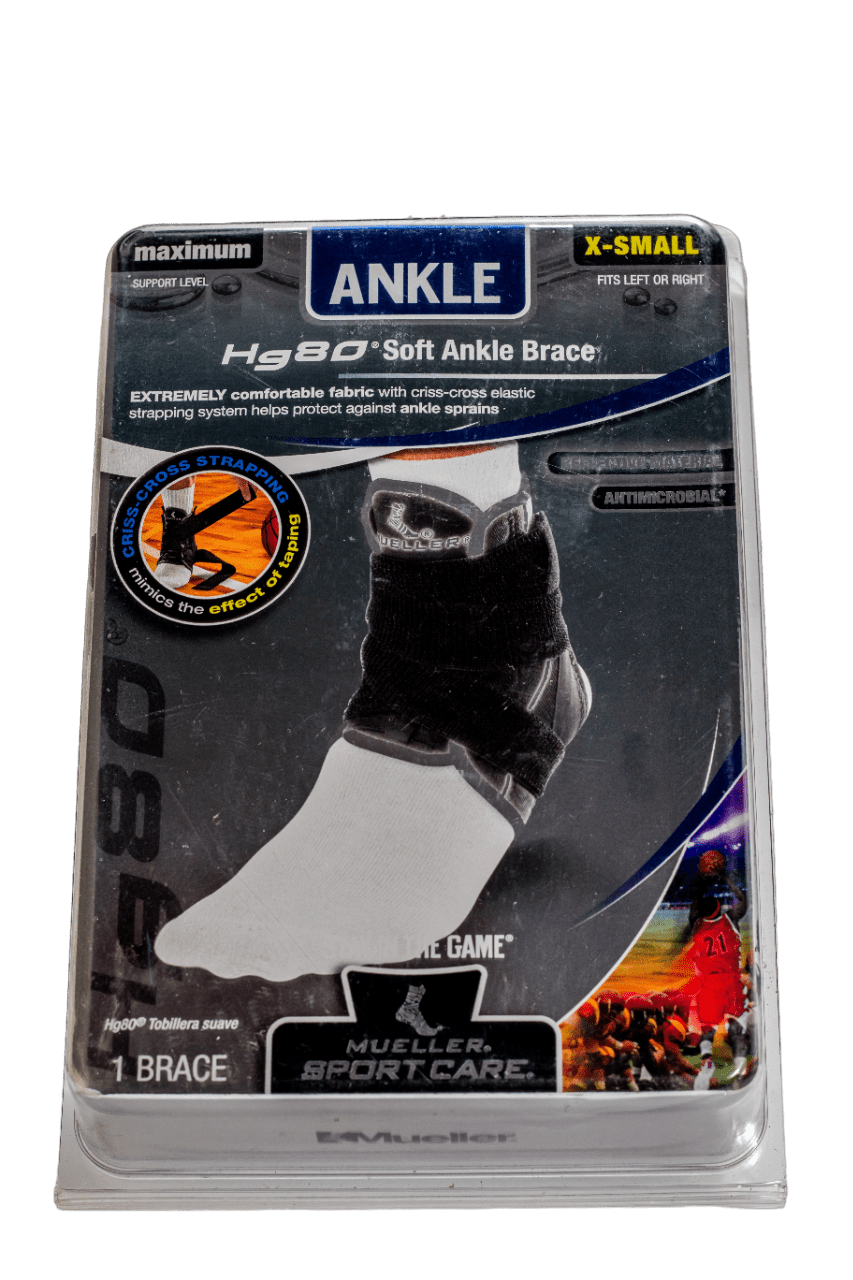 Soft Ankle Brace Packaged